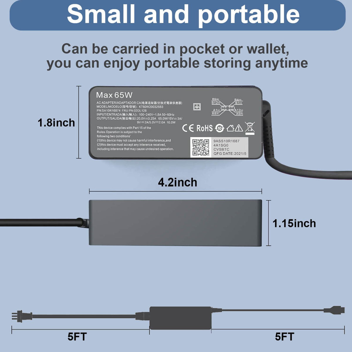 Port closeup showing USB-C port and power delivery options for Lenovo models
