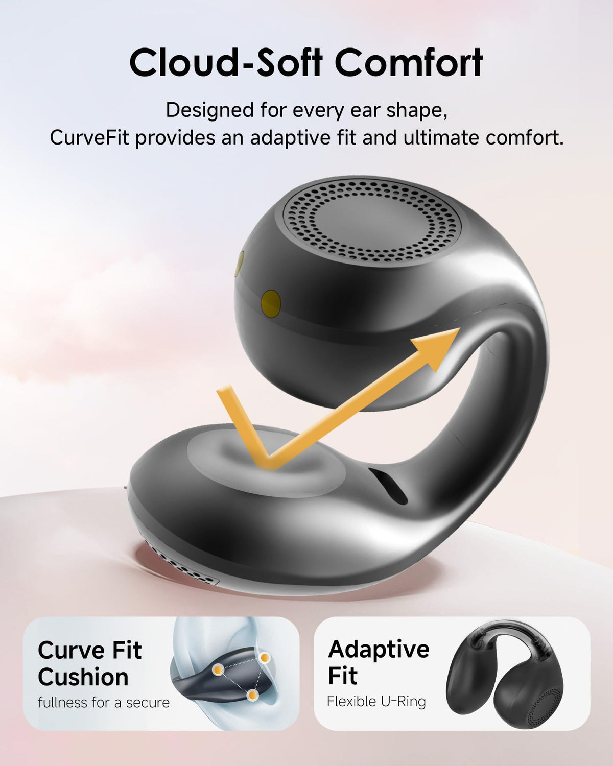 King Lucky soft gel air cushion close-up for gentle comfort