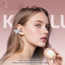 King Lucky clip-on close-up showing detail and comfortable pressure-free fit benefit