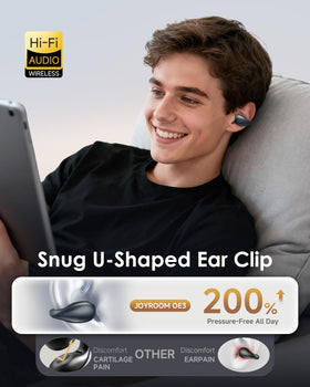 King Lucky clip-on profile view highlighting comfortable fit
