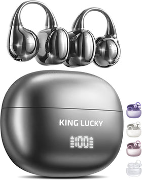 King Lucky Gen 3 front packaging showing earbuds and case, highlights compact convenience