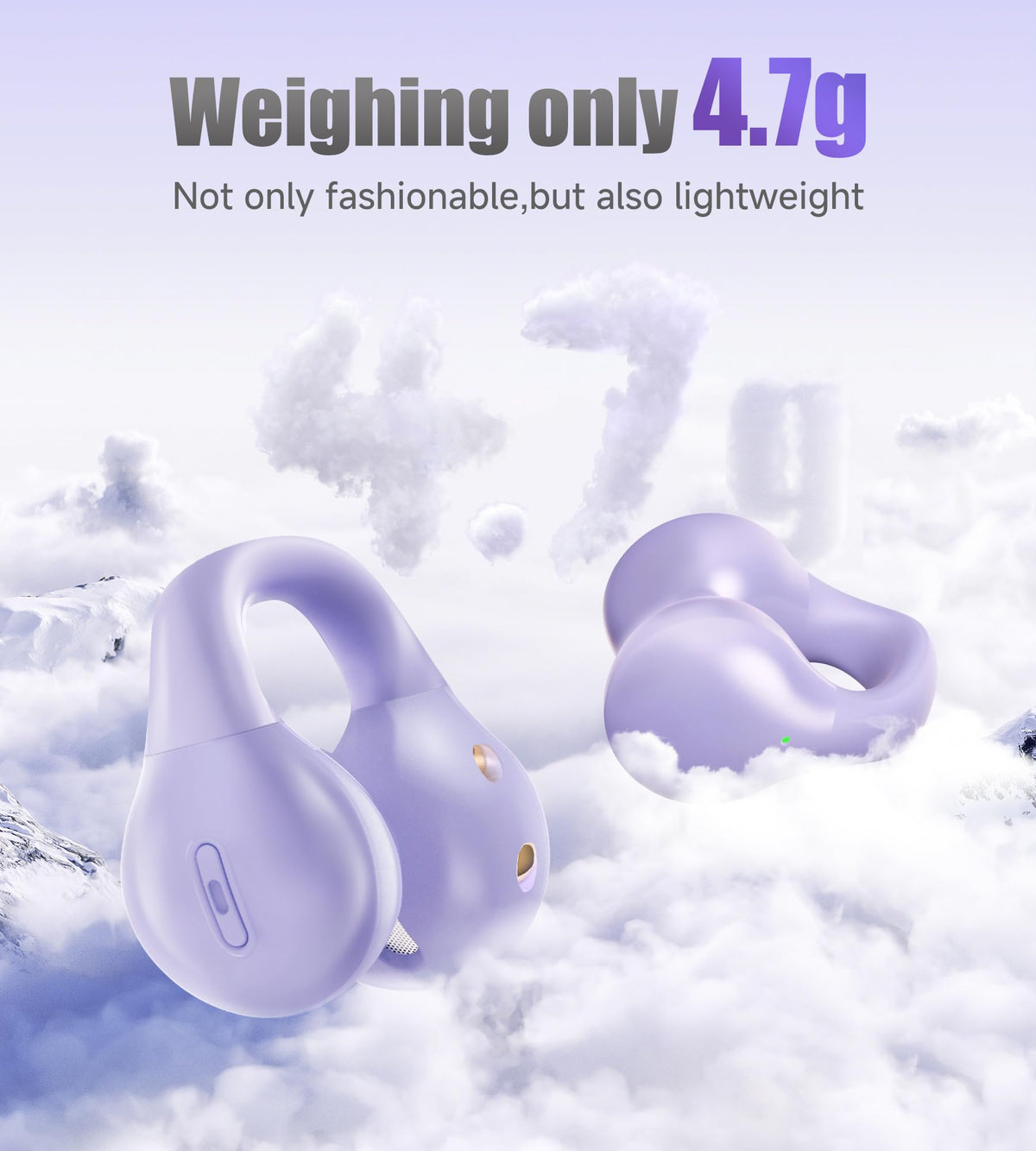 King Lucky i21 IPX4 waterproof protection against rain and sweat