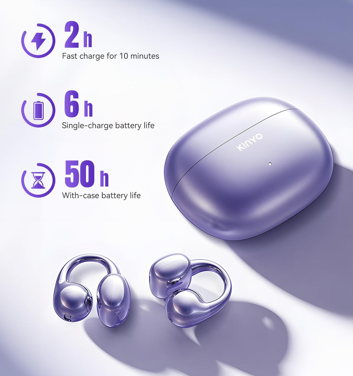 King Lucky IPX5 waterproof coating protects against sweat and rain