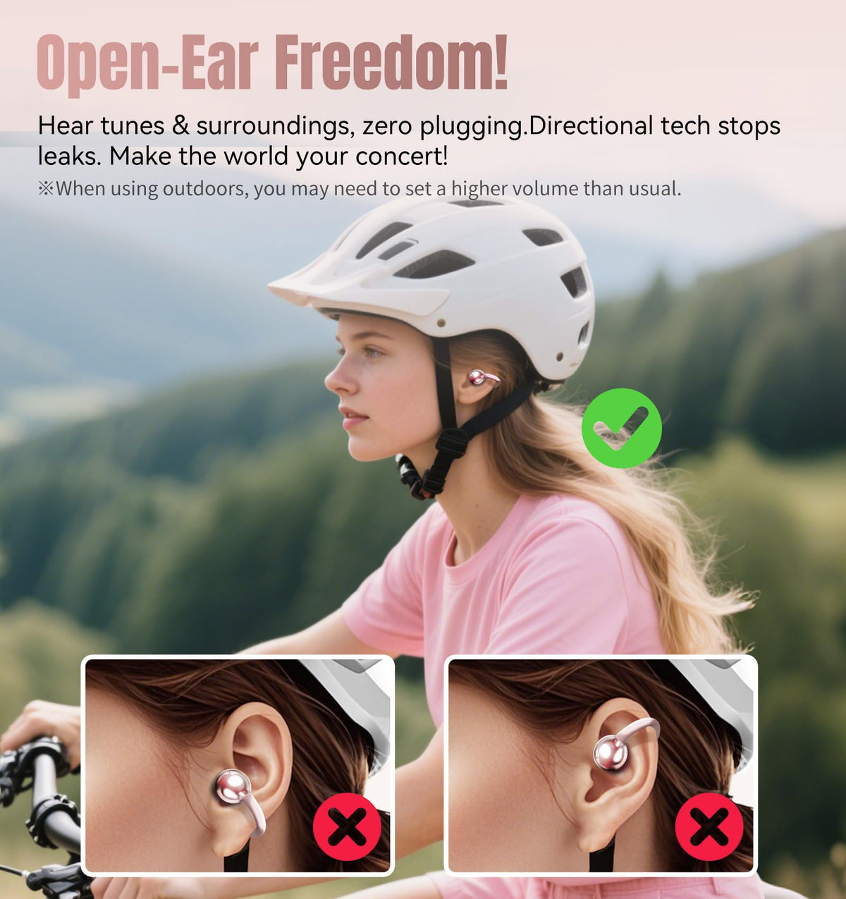King Lucky earbuds in commuter bag showing portable design for daily travel