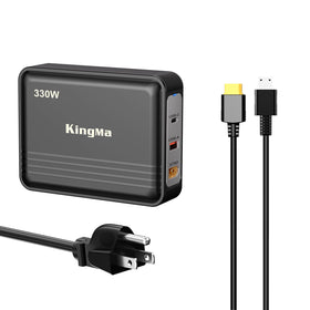 King Ma 330W GaN charger front view for efficient power