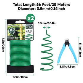 Kinglake soft plant ties provide gentle, secure training for stems.