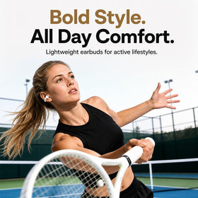 Kinglucky Bluetooth 6.0 earbuds enable fast pairing and stable connections.
