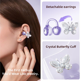 Kinglucky side profile on ear demonstrating secure clip fit and comfort benefit