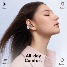 Kinglucky detachable crystal earring snapped on showing customizable style