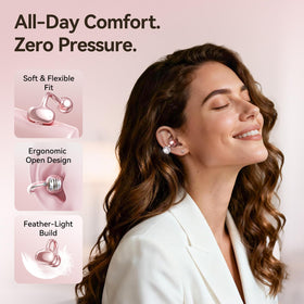 Kinglucky ear clip detail highlights comfortable small-ear fit