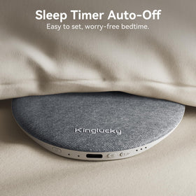 Kinglucky in bedroom lifestyle scene showing better shared-bed listening