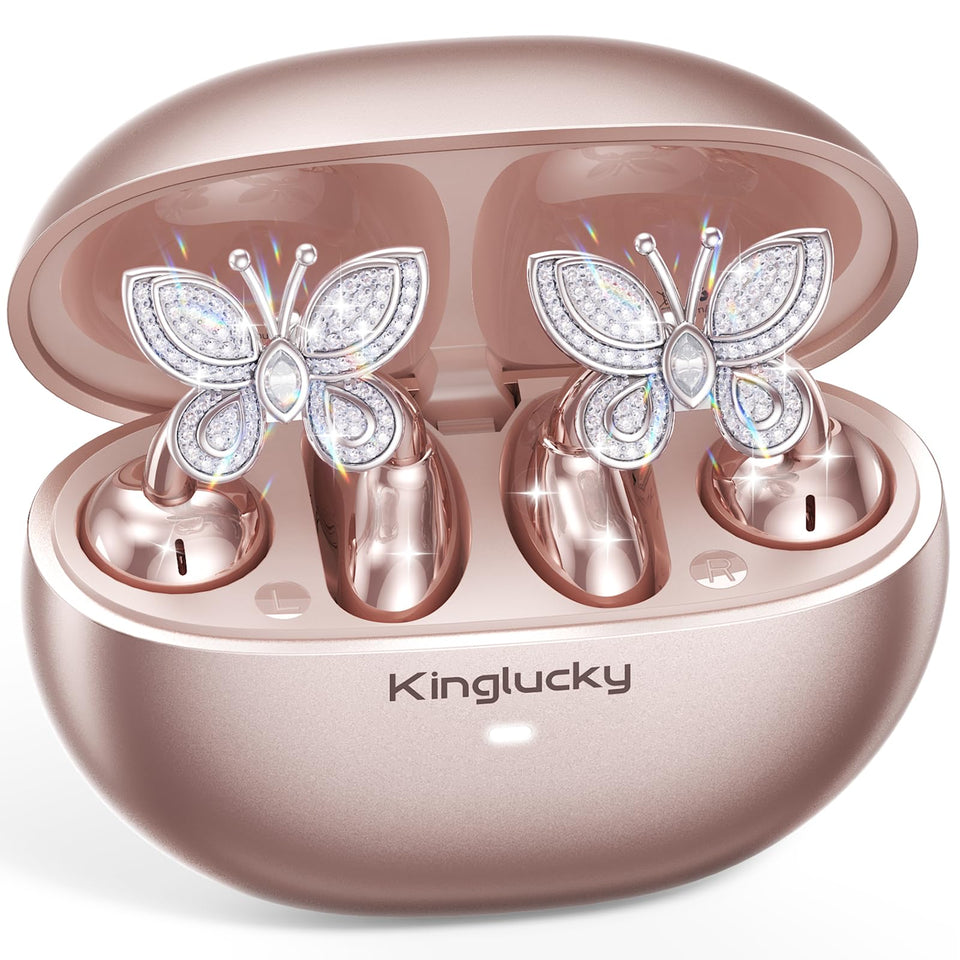 Kinglucky rose gold front packaging highlighting style and features