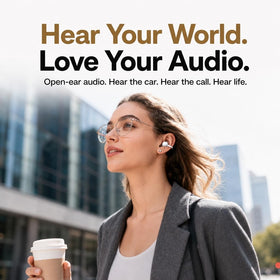 Kinglucky ultralight clip-on buds weigh 4.2g for all-day wear.