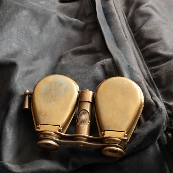 Kings County Tools compact brass folding binoculars pocket-size design for everyday carry