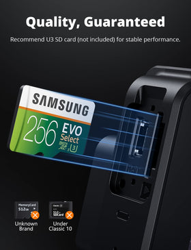 Kingslim D4 G-sensor and parking monitor protect important clips automatically.