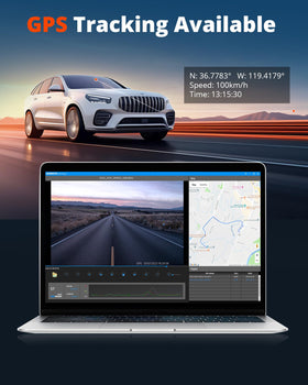 Kingslim D5 night road sample, demonstrates superior night vision detail