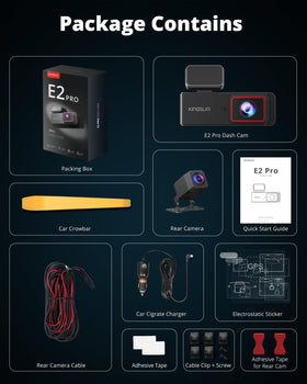 Kingslim E2PRO next to credit card showing compact size for unobtrusive fit