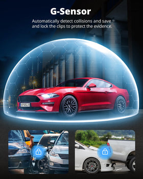 Kingslim O3Pro HDR and auto IR improve low-light recording inside the car.