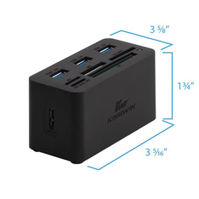 Kingwin memory-card reader-writer compact module for quick transfers.