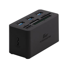 Kingwin plug-and-play USB hub ideal for on-the-go use.