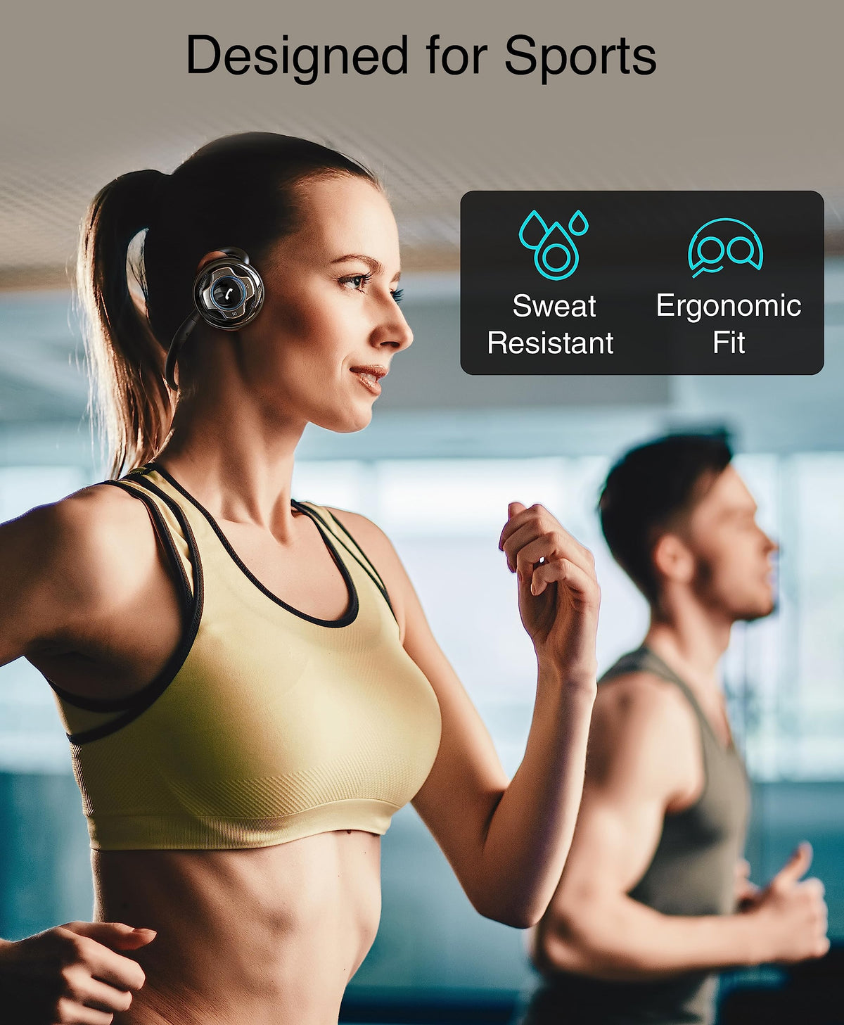 Kinivo BTH220 built in mic enabling clear calls on the go