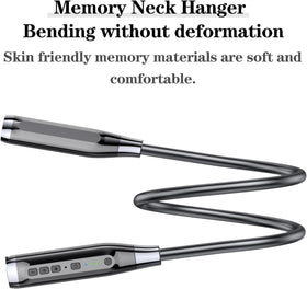 Kinobo battery percentage display on neckband for easy power monitoring benefit