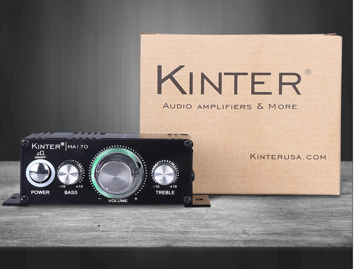 Kinter MA170 in a DIY setup, fitting into a compact project box