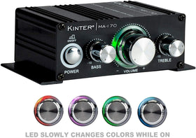 Kinter MA170 no power supply included, ready to connect to a 12V source
