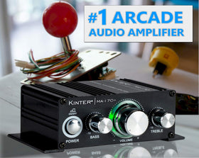 Kinter MA170+ compact design fits DIY projects with space to spare.