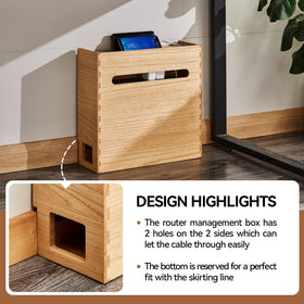 KIRIGEN tech-organization area for routers, modems, and adapters