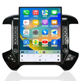 KiriNavi 15.6-inch touchscreen front view for easy navigation and media control