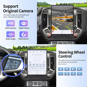 KiriNavi OEM 8-inch compatibility with factory dash integration