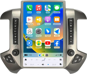 KiriNavi Sierra dashboard stereo for Chevrolet Silverado and GMC Sierra.