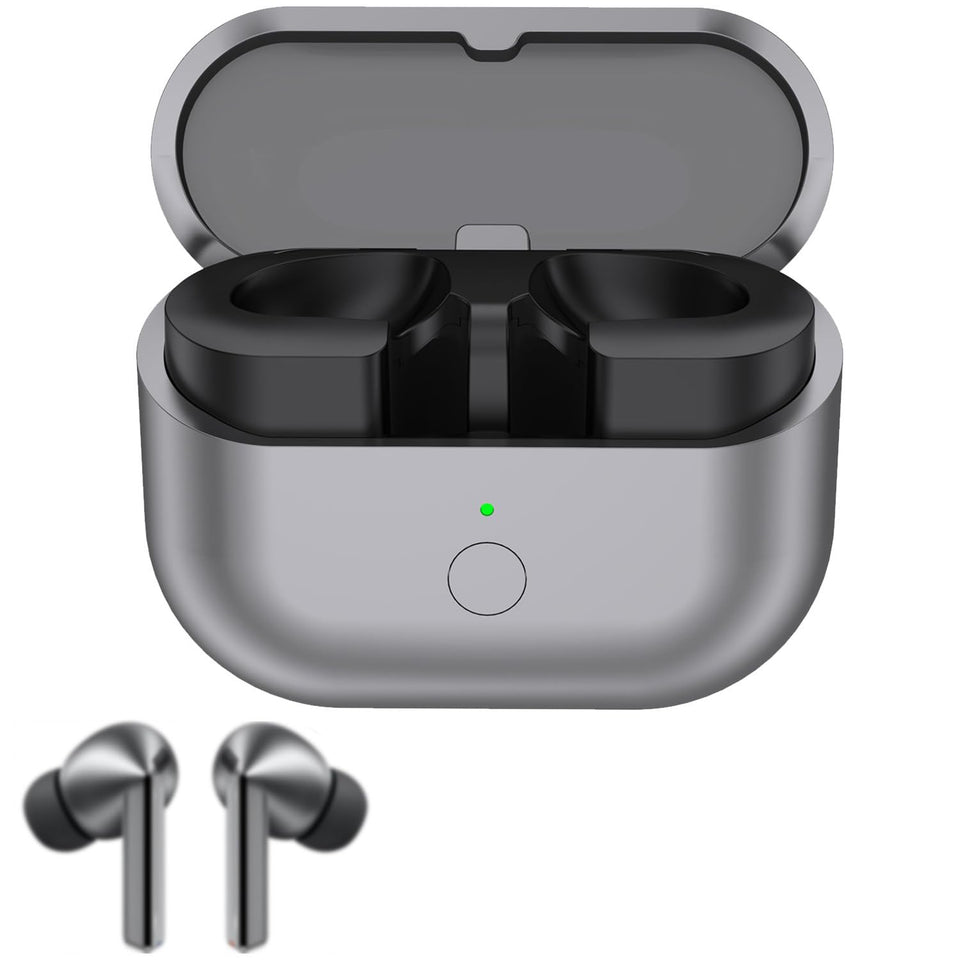 Kissmart Galaxy Buds 3 Pro charging case front view shows compact, portable design