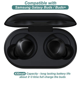 Kissmart Galaxy Buds charging case ports and USB-C input for flexible charging
