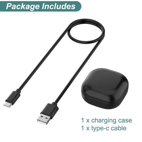 Kissmart Galaxy Buds Live charging case side view highlighting durable build.