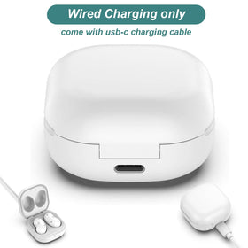 Kissmart Galaxy Buds Live charging case with USB-C cable included.