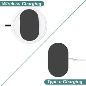Kissmart USB-C cable included with the charging case for wired charging