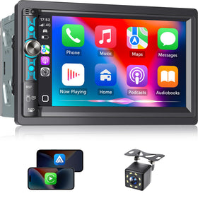 Kissound 7-inch DIN car stereo display for crisp navigation on the road.
