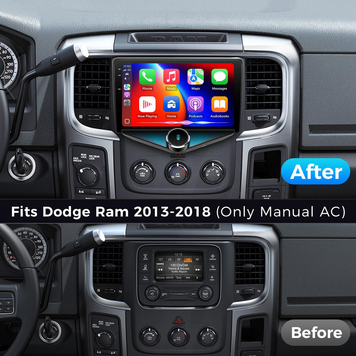 Kissound Android 14 system on RAM head unit ensures smooth navigation