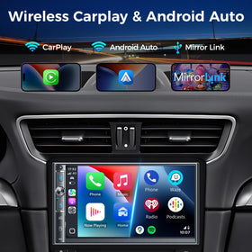 Kissound wireless CarPlay and Android Auto for seamless driving connectivity.