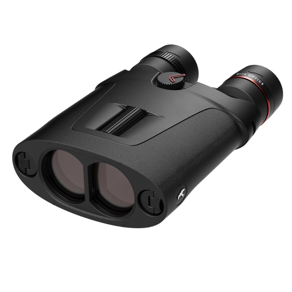 Kite Optics APC Stabilized 16x42 front view showing steady long-range viewing in wind