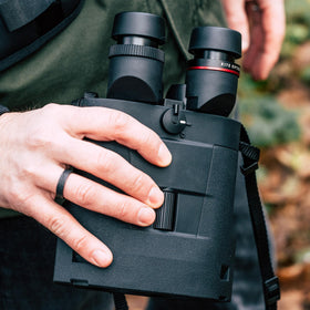 Kite Optics APC Stabilized 18x50 binoculars featuring KT3-0 software for stable viewing.