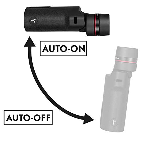 Kite Optics APC Stabilized 18x50 binoculars delivering bright images in low light.