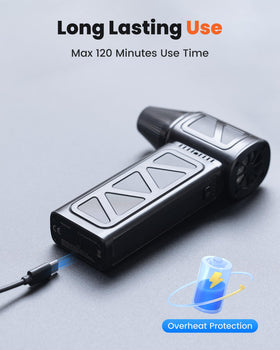 Kitravoxx duster Type-C charging for fast recharge