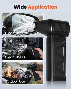 Kitravoxx duster with lanyard for portable cleaning on the go