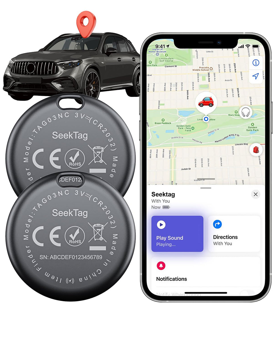KIUP GPS tracker with hidden magnetic case for discreet vehicle tagging.