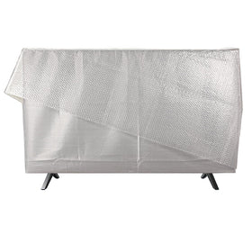 KIXILO TV cover shields dust during home renovations
