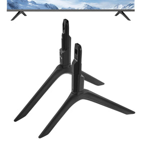 KJDiSRPin Samsung TV stand legs side view show sturdy support for mid-size TVs