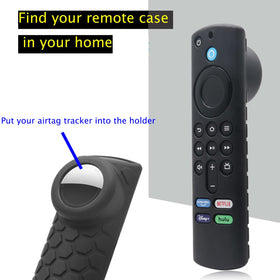 KJGLRSQH remote held in hand demonstrating anti-slip comfort